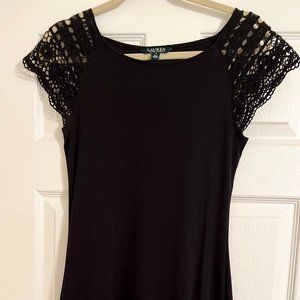 Lauren by Ralph Lauren Medium Black Dresss